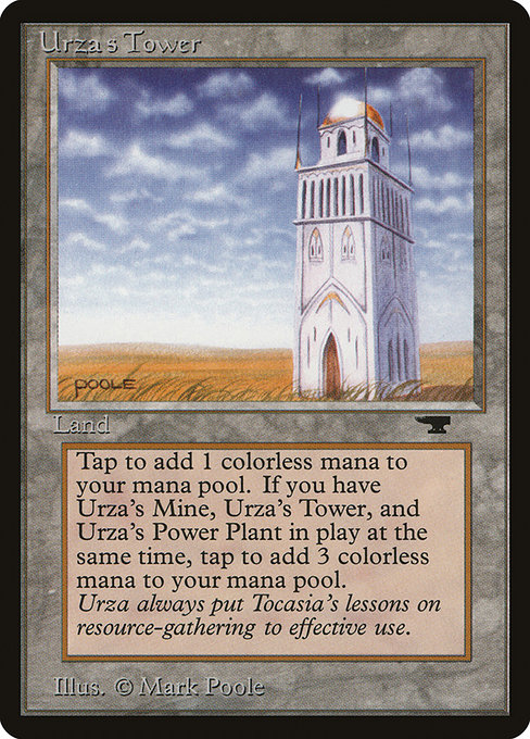 MTGプレイマット ウルザの塔 ウルザの塔/Urza's Tower》[5ED] 土地C | 日本最大級 MTG通販